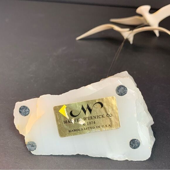 VTG Marvin Wernick Seagull Wire Statue - Picture 2 of 3